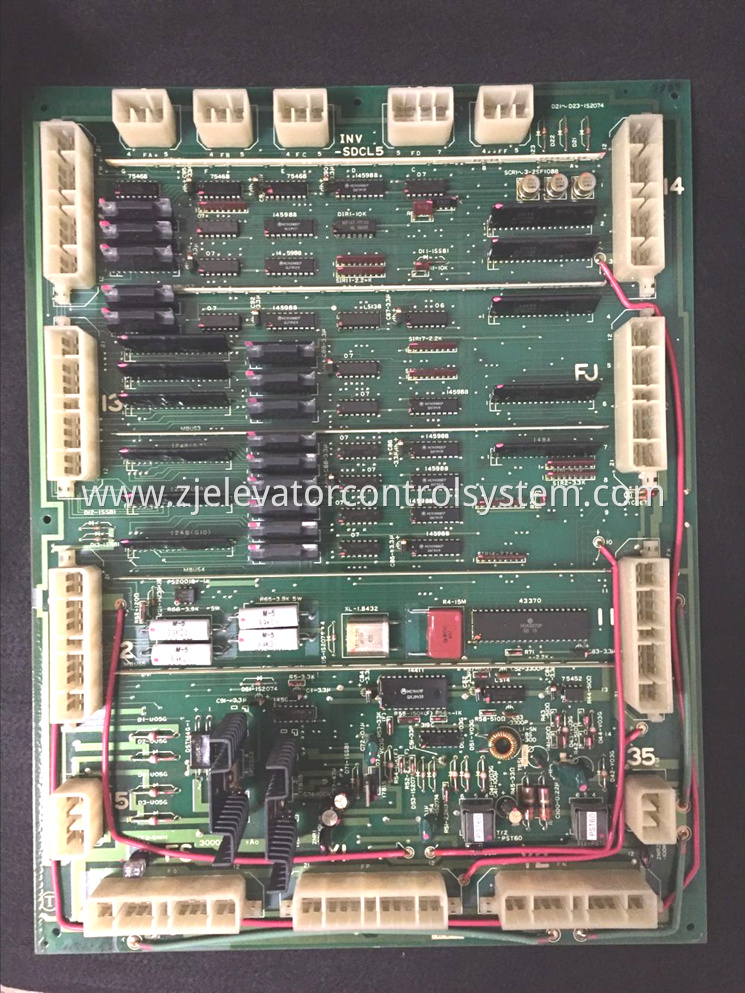 Cabin Door Operator Board INV-SDCL5 for LG Sigma Elevators